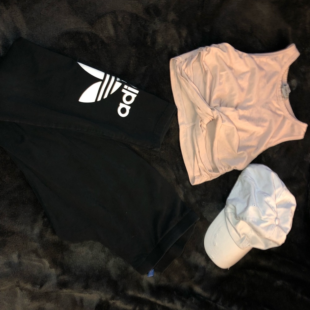 Pink twist crop top